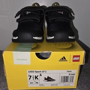 Adidas Kids Black LEGO Sneakers